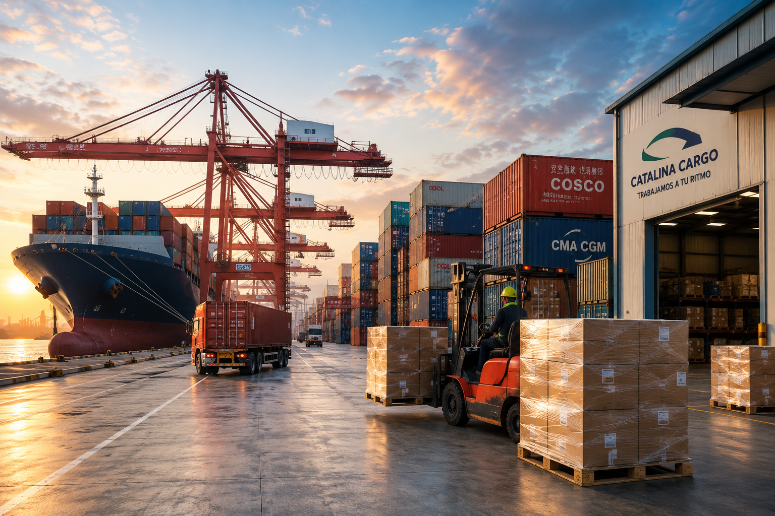 Carga Comercial desde China con Catalina Cargo Honduras