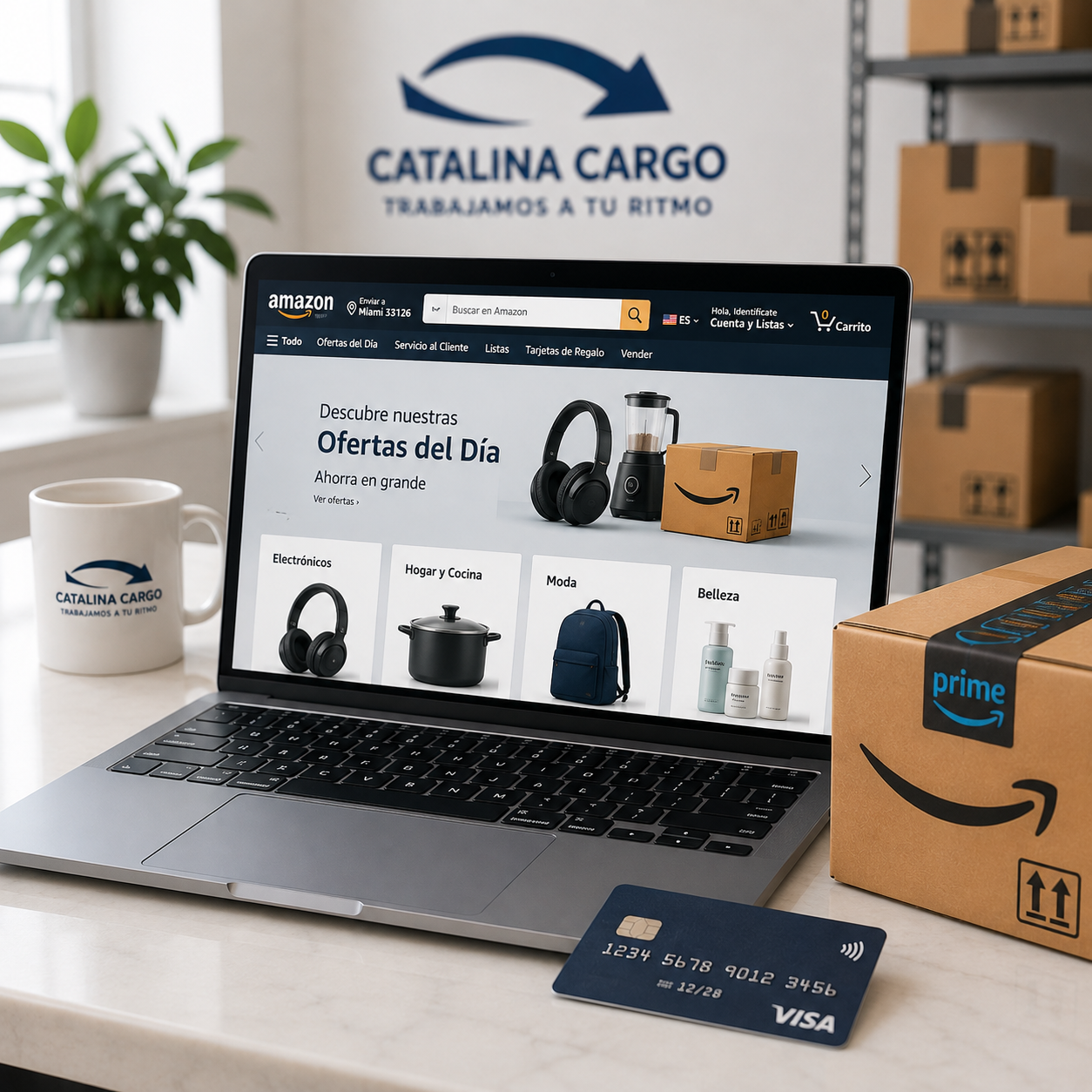Servicio de compras en amazon