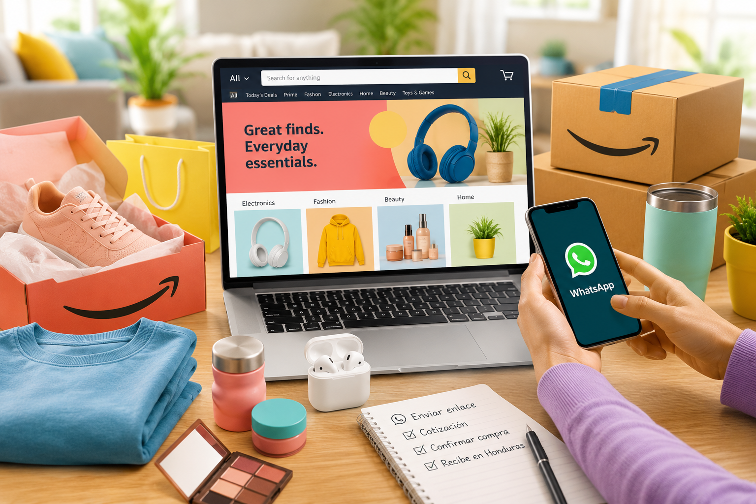 Hacemos tus compras en Amazon
